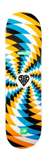 THE HEART SUPPLY Heart Supply Jagger Eaton Pro Tavola Skateboard - 8" - Illusion Embossed