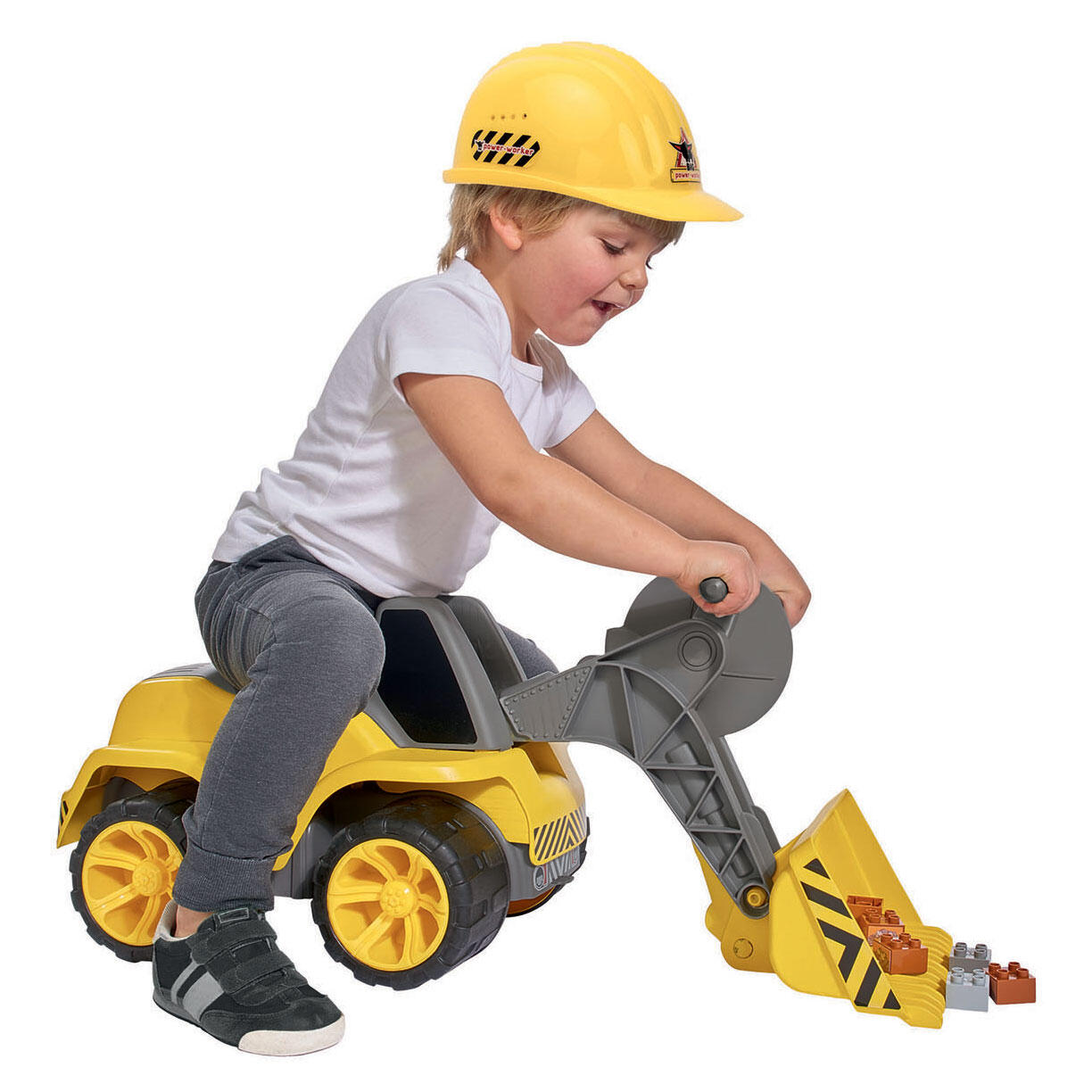 Großer Power Worker Maxi Lader mit Rädern 2/2