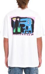 Arthur Dino Tee Shirt Coupe Loose Manches Courtes Homme