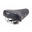 Selle de vélo Victoria avec ressorts chromés - noir