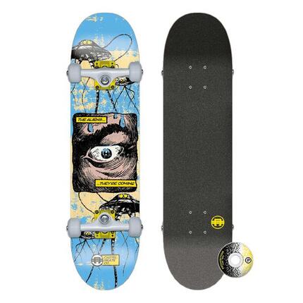 Aliens - Komplettes Skateboard 7.8