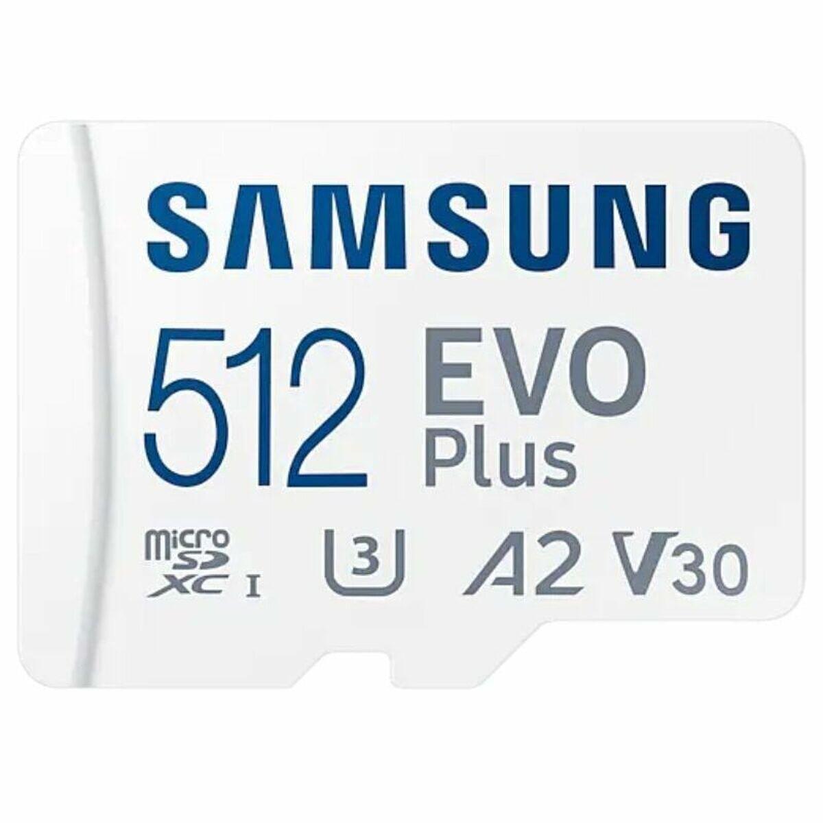 Scheda Di Memoria Micro SD con Adattatore Samsung EVO Plus 2023 512 GB 2/4