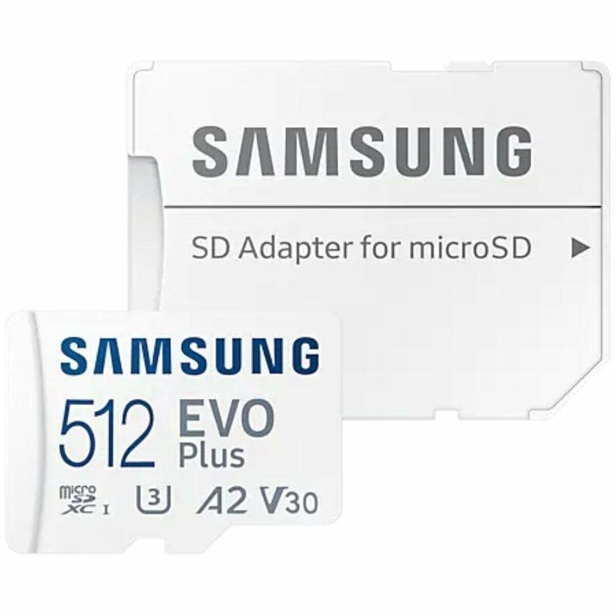 Cartão de memória micro sd com adaptador samsung evo plus 2023 512 gb