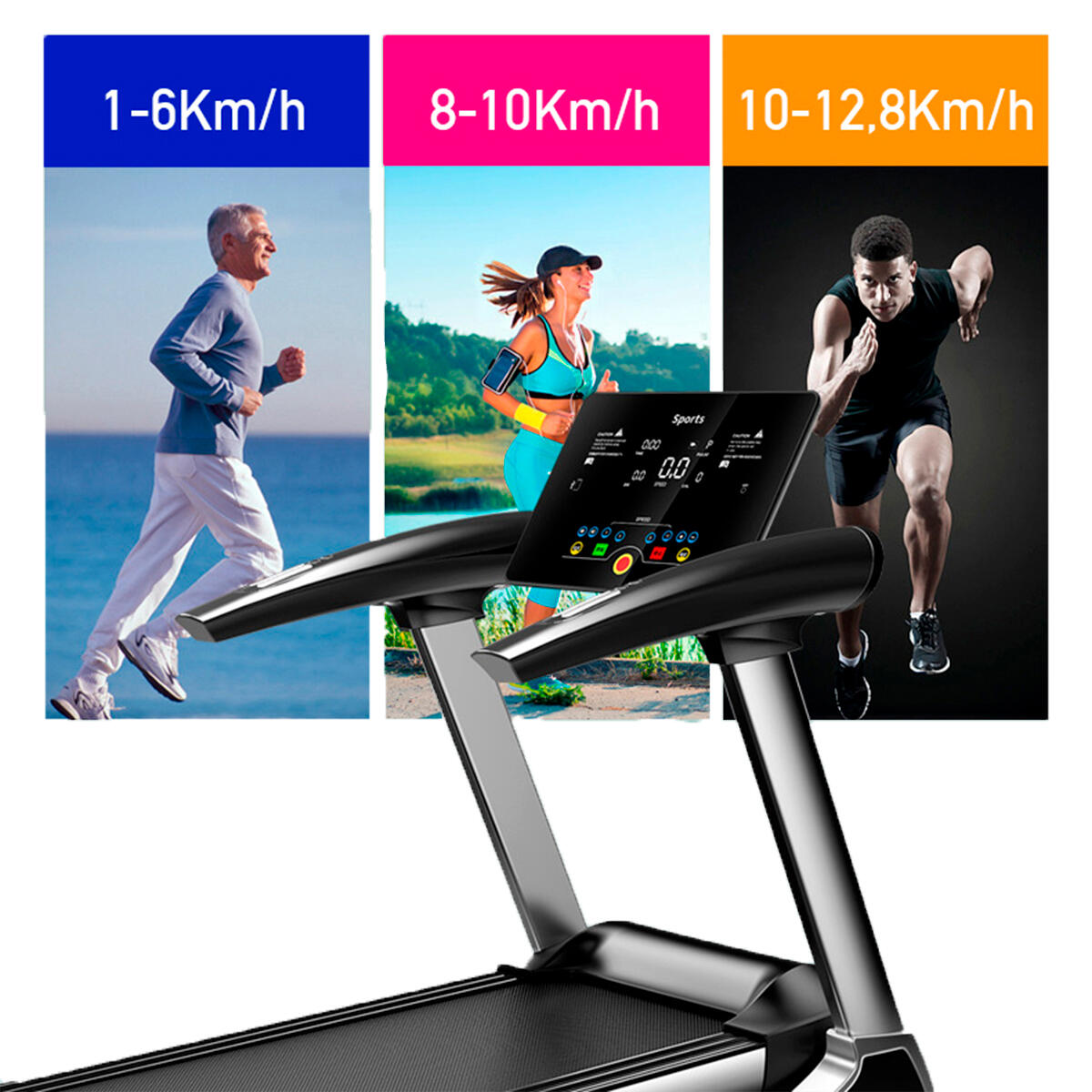 Clover Fitness Slimme Loopband - A8 2/7