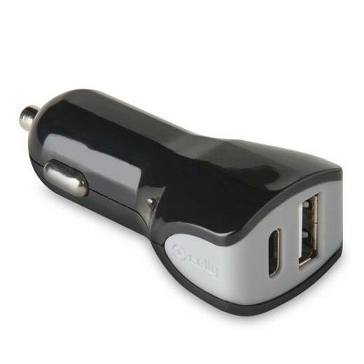 Cargador de Coche Celly   Negro 4/4