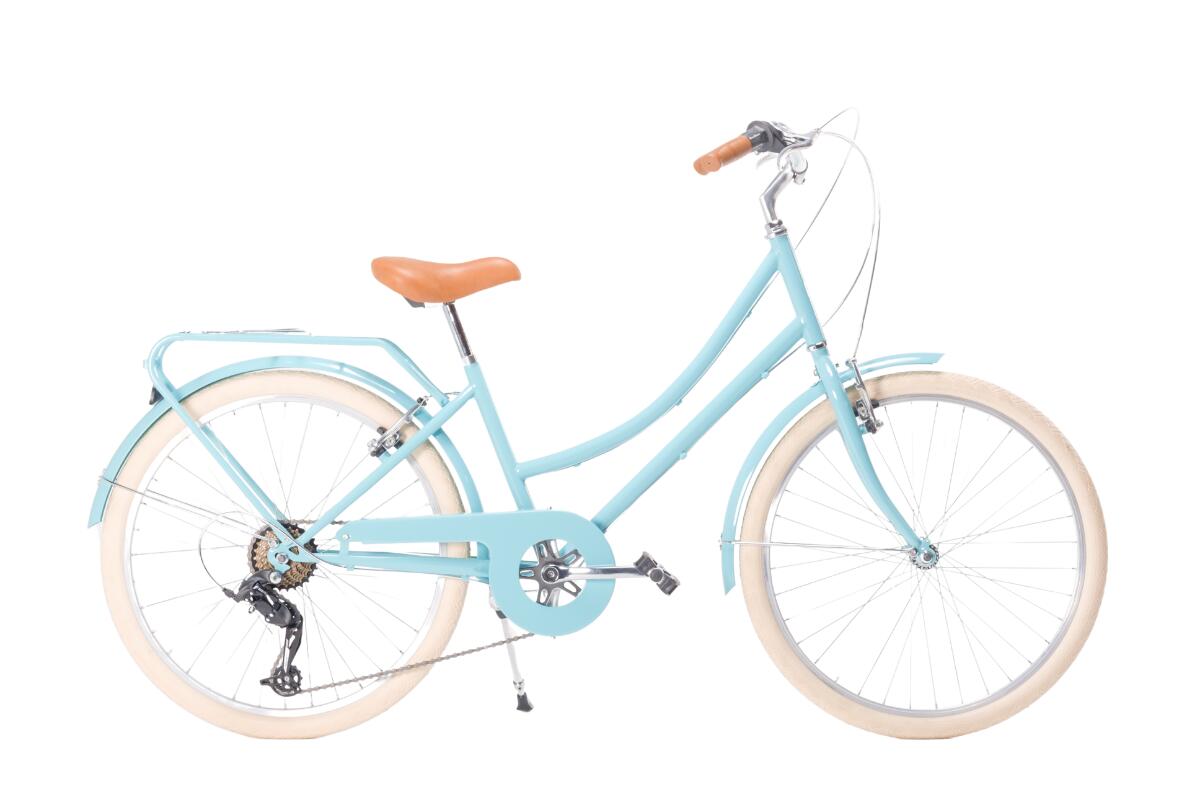 Bicicleta de criança (8-14 anos) capri carolina 24” aquamarina 1v