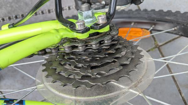 Entre Particuliers - VTT 6-9 ans 20" EXPL 500 jaune + 5/7