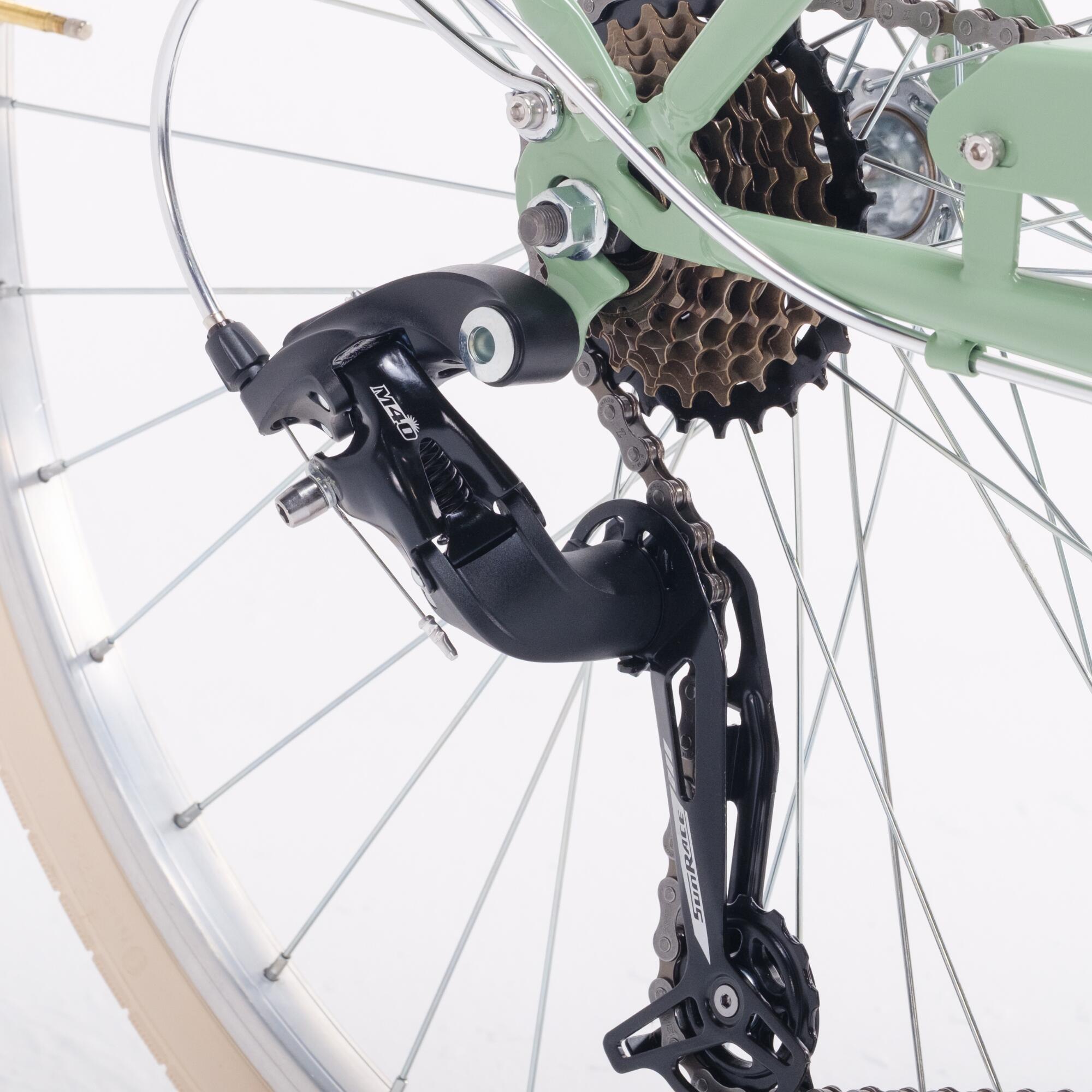Capri Valentina Stadsfiets pastelgroen 4/8