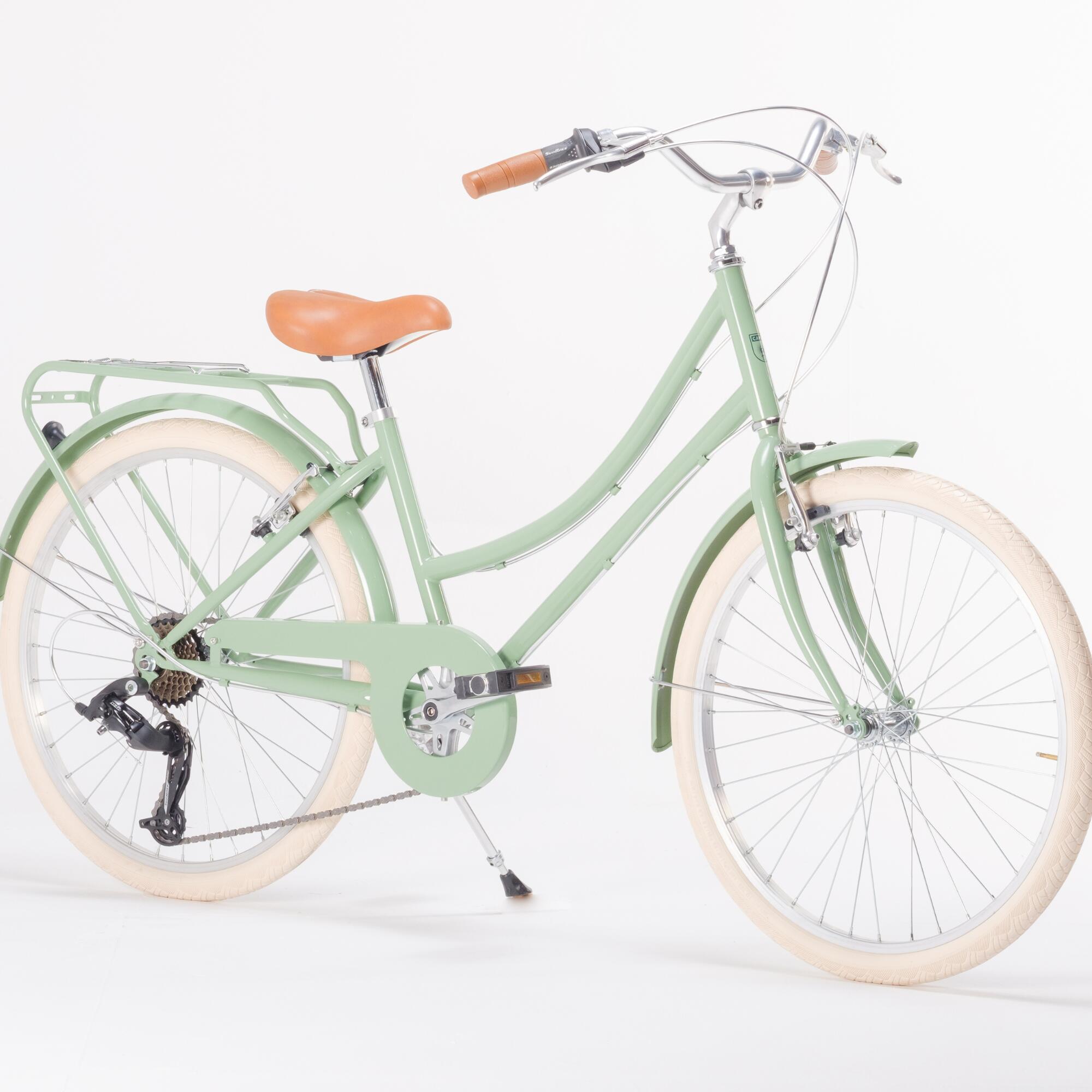 Bicicleta de criança (8-14 anos) Capri Carolina 24” Verde pastel 3/7
