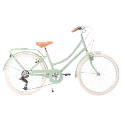 Kinderfiets (8-14 jaar) capri carolina 24” pastel groen