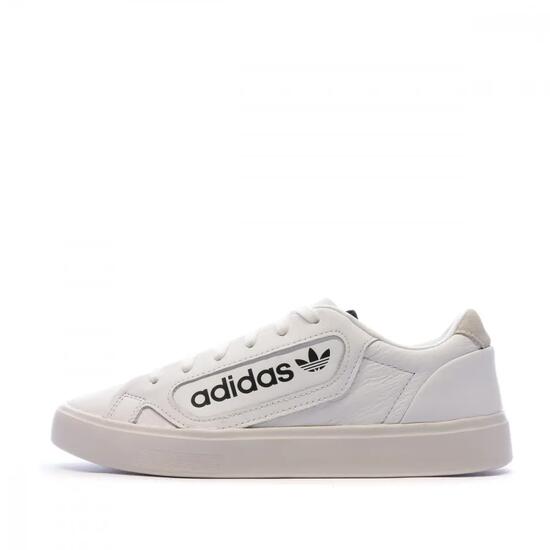 Baskets blanches femme Adidas Sleek