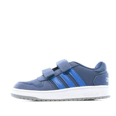 Zapatillas Niño Adidas Hoops 2.0 Azul