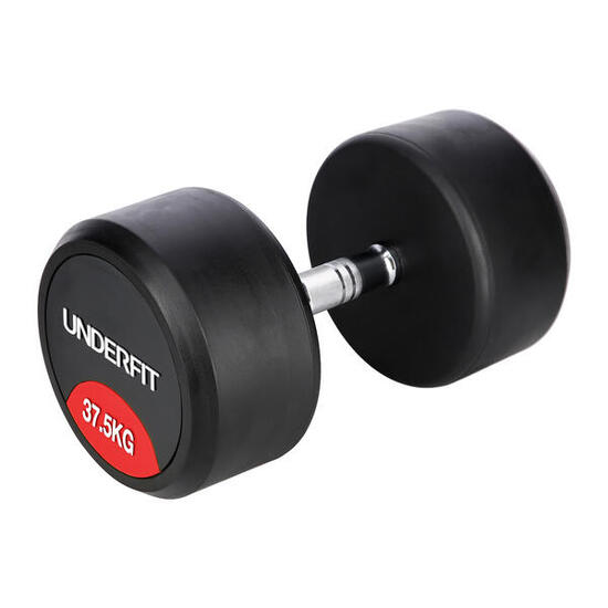 Hantla gumowana UNDERFIT do ćwiczeń siłowych fitness