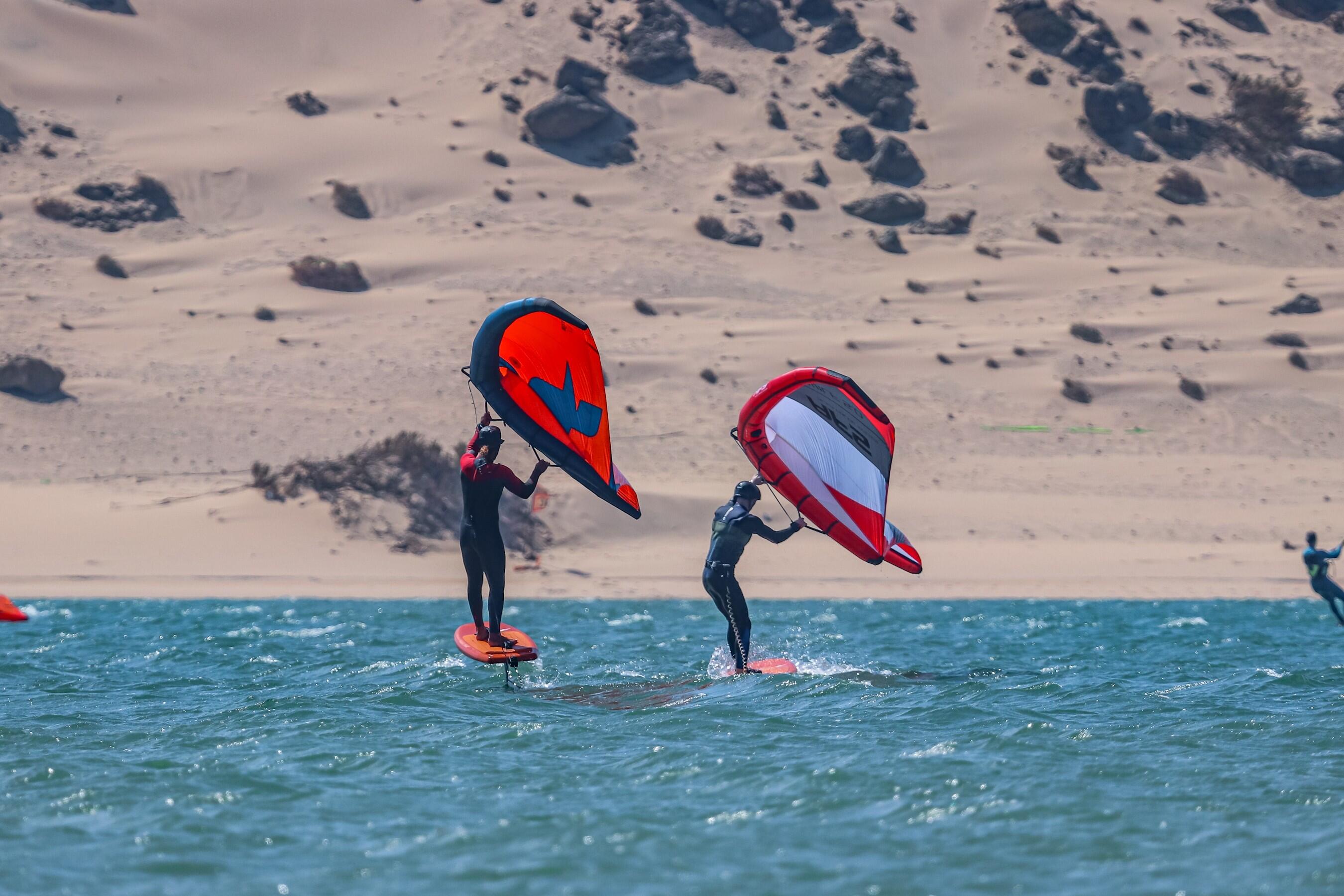 DECATHLON TRAVEL Wingfoil avontuur in de lagune van Dakhla