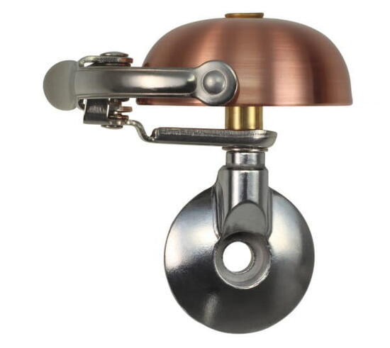 Mini Suzu Klingel - Ahead Cap Mount - Brushed Copper