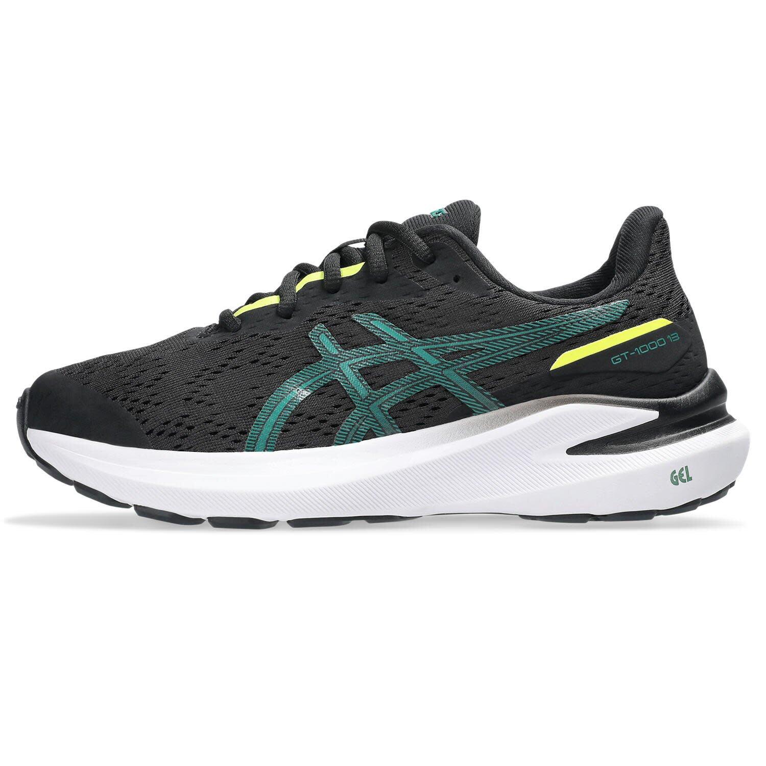 Chaussures De Running Enfants - ASICS GT-1000 13 GS - Black/Jasper 5/6