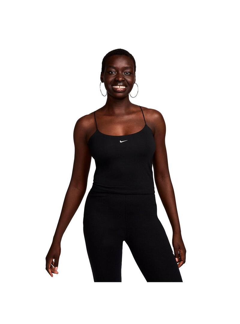 NIKE Camiseta para Mujer Nike Chill knit Negro