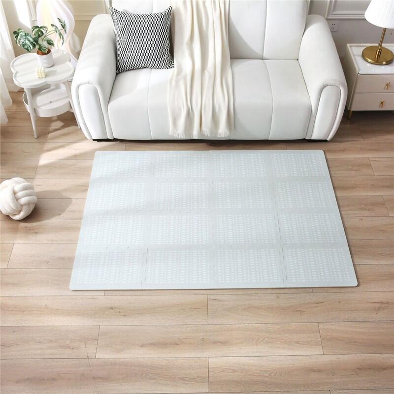 ALFOMBRA DE JUEGO PUZLE SUELO XL GRIS 170X120 NIÑOS 4/5