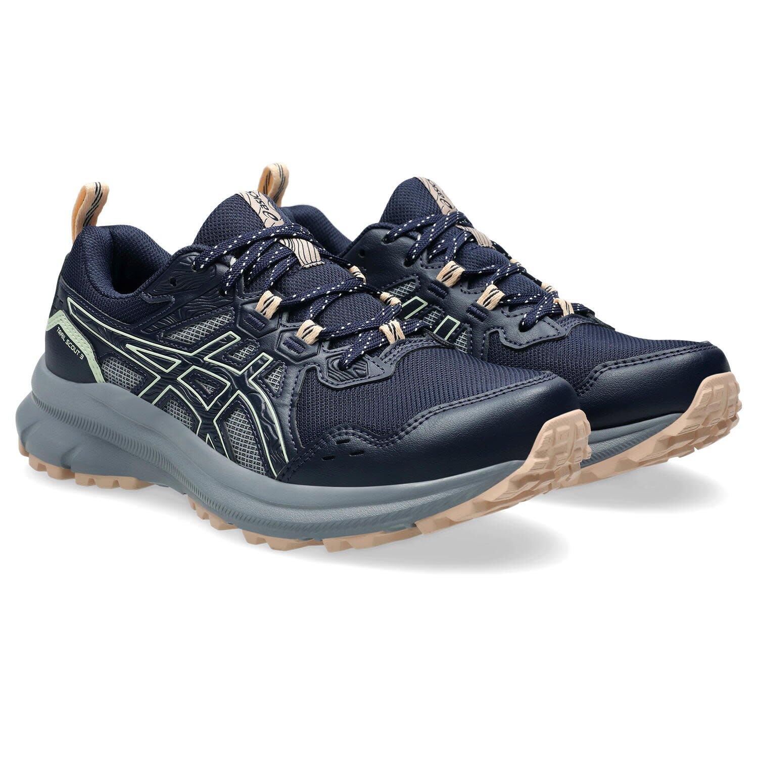 Zapatillas Senderismo Mujer - ASICS Trail Scout 3 W - Midnight/Whisper 2/7
