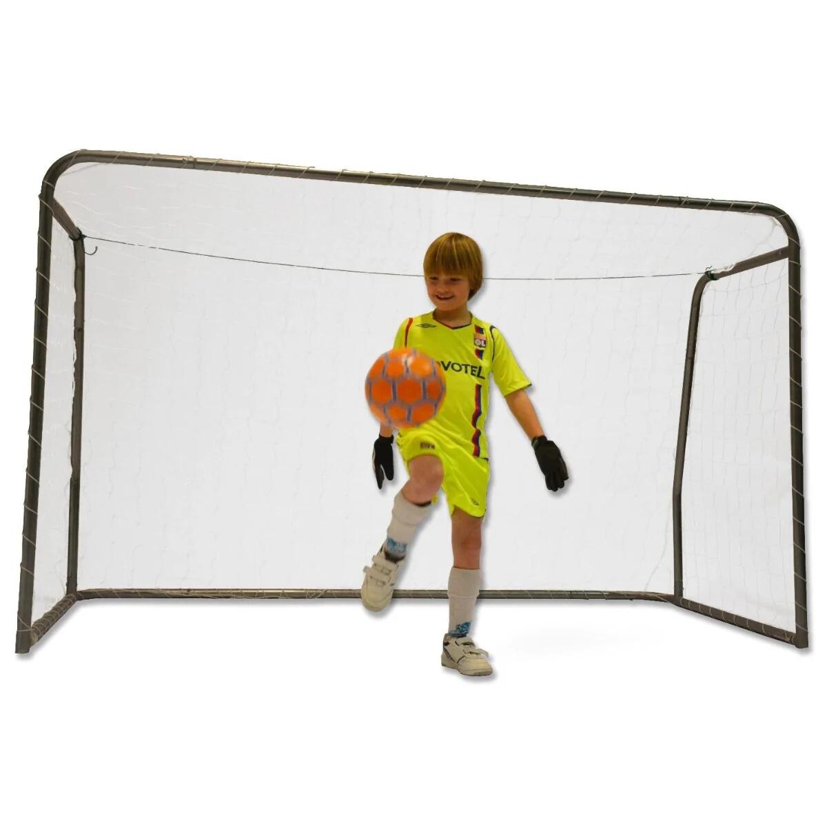 But de football Avyna moyen format - 255 x 150 x 108 cm - filet inclus 2/5