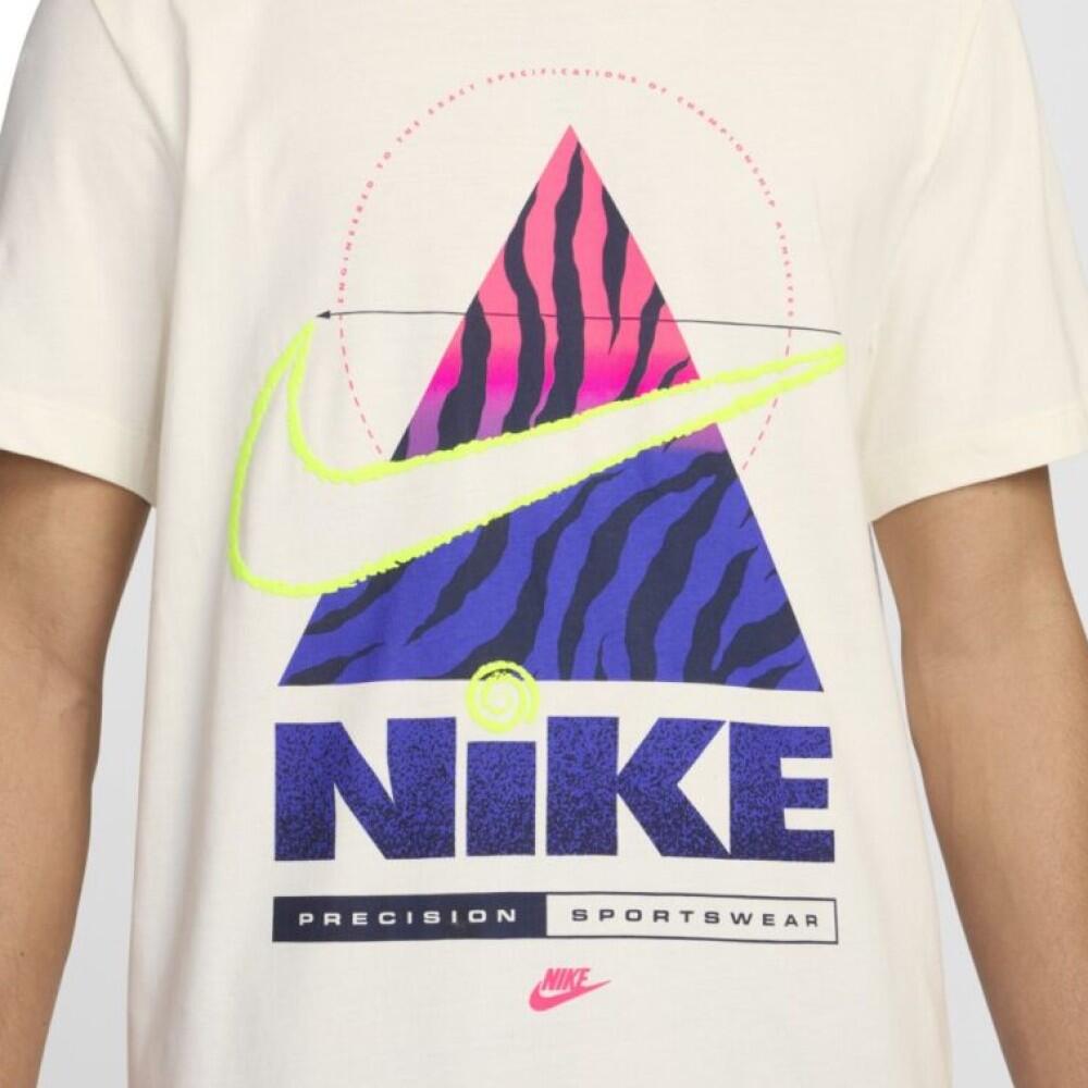 Camiseta Casual Hombre Nike Sportswear T-Shirt HV9149-133 Beige 2/2