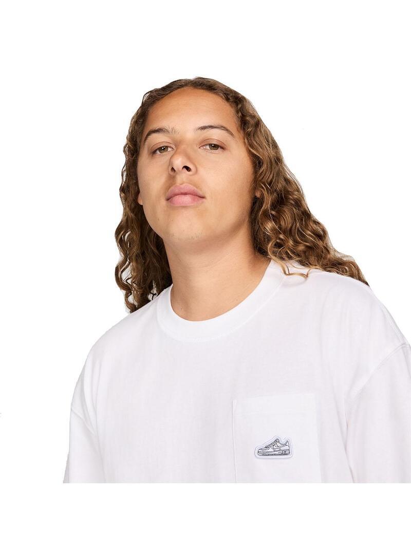 Camiseta para Hombre Nike Max90  Blanco 3/4