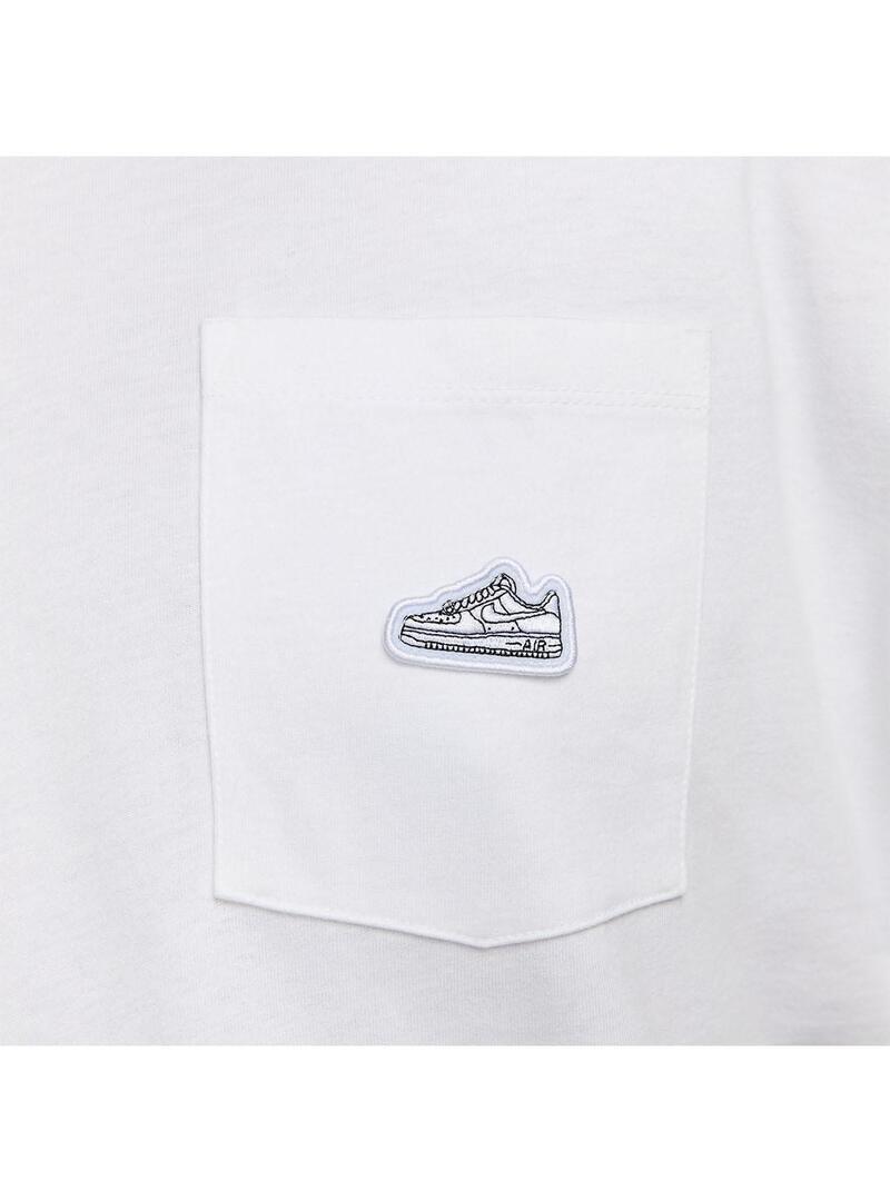Camiseta para Hombre Nike Max90  Blanco 4/4