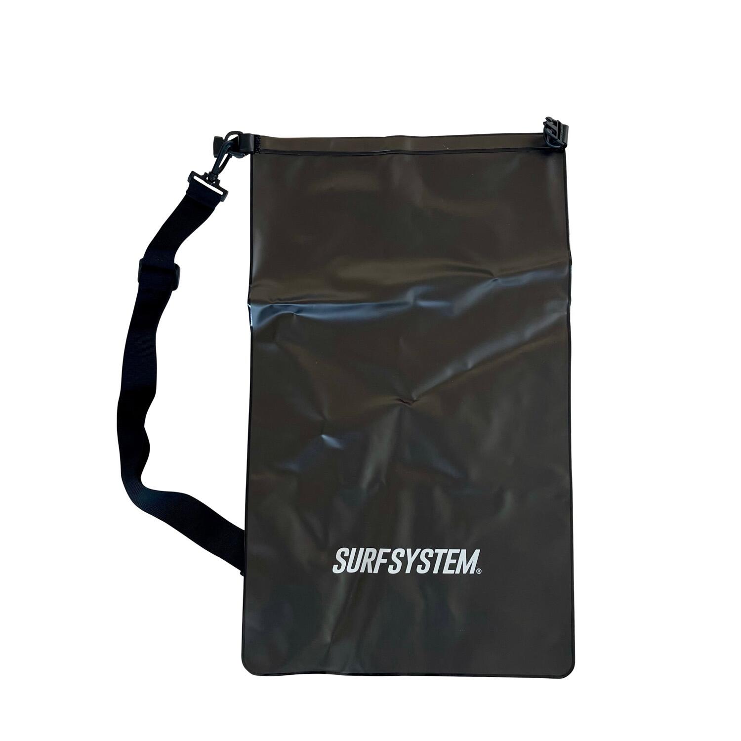 Surfsystem - Surf System - Sac Étanche Wet / Dry Bag - 15l - Sac Étanche - Noir - 15 L - Decathlon