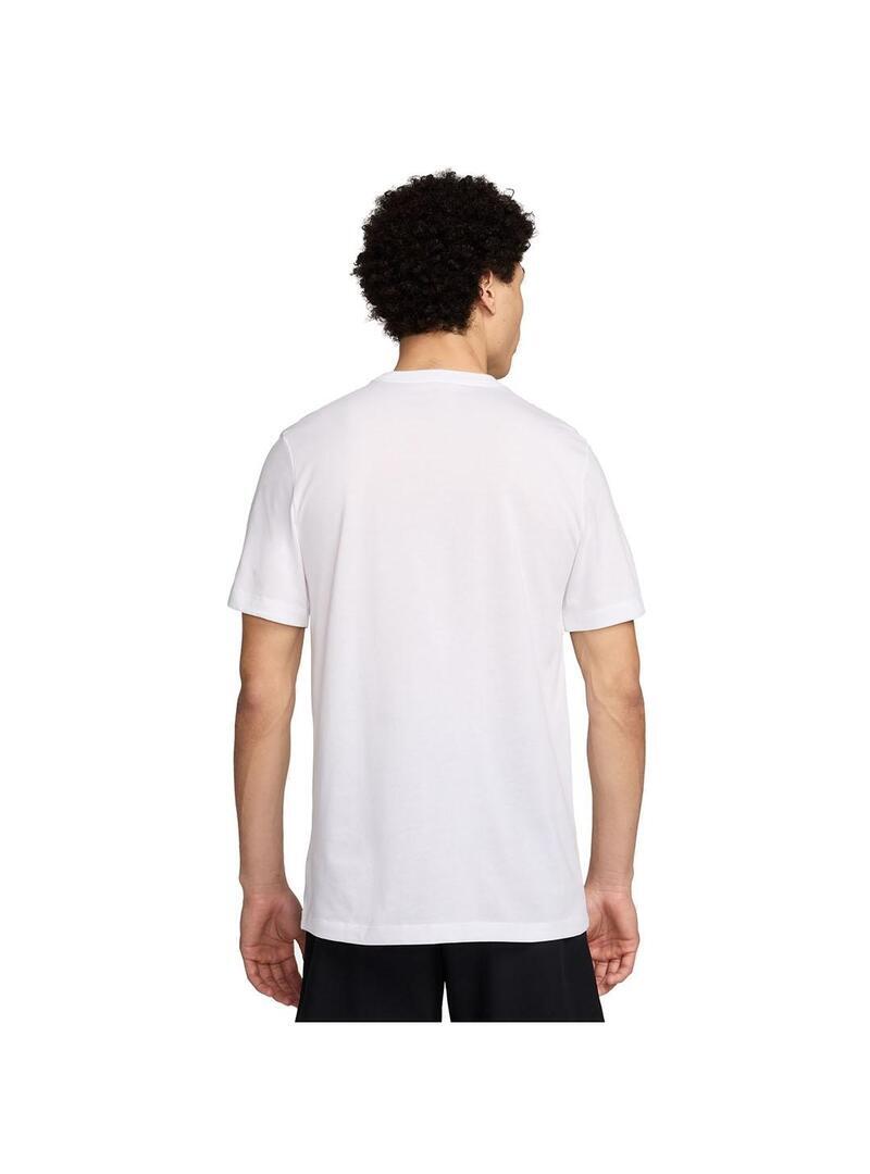Camiseta para Hombre Nike Dri-fit swoosh Blanco 2/3
