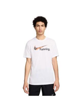 Camiseta para Hombre Nike Dri-fit swoosh Blanco