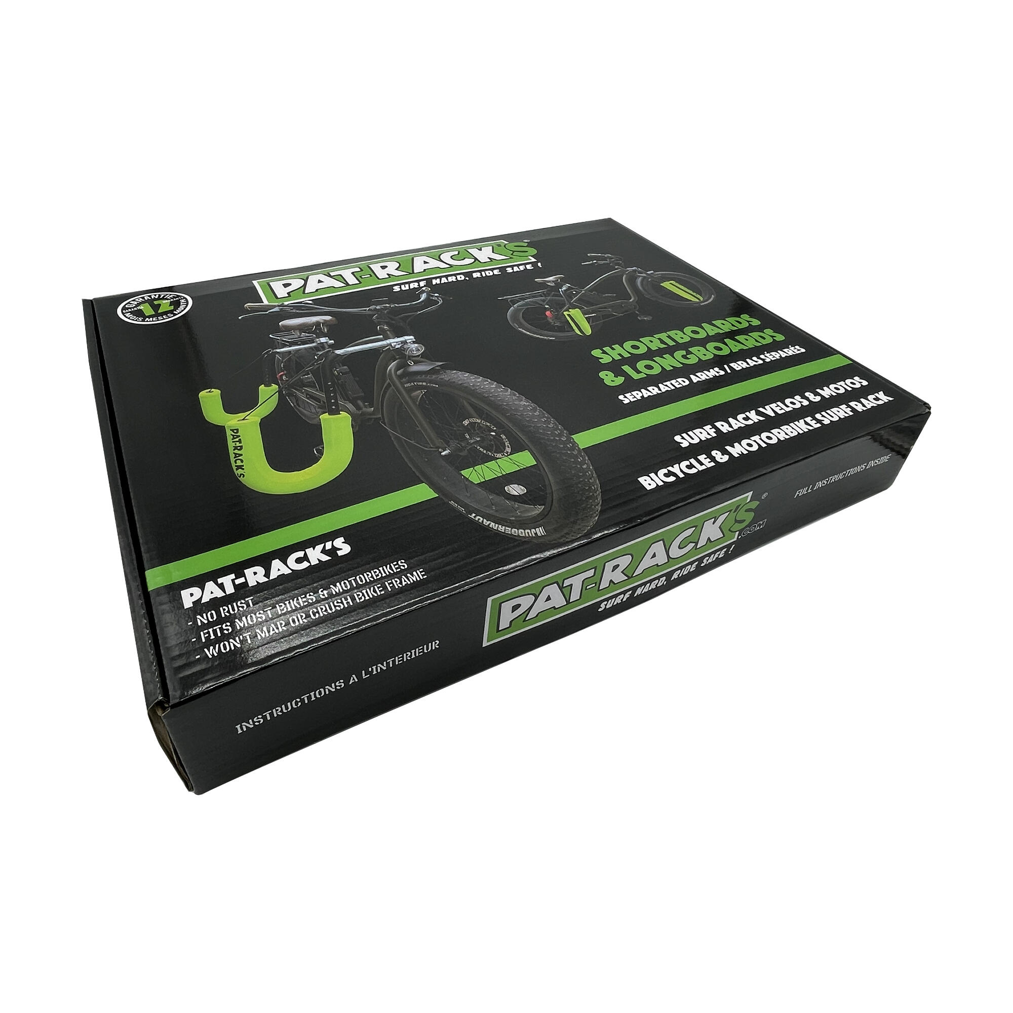 PAT RACKS - Suportes para bicicletas de surf - Universal 4/4