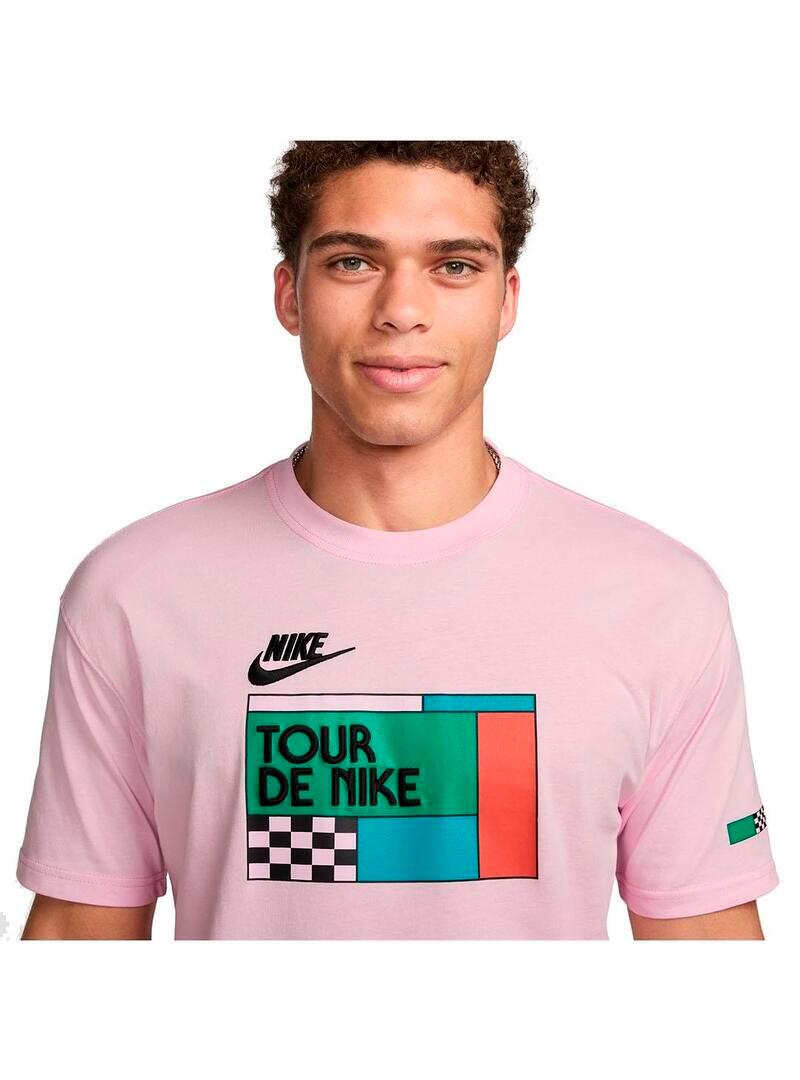 Camiseta para Hombre Nike Nsw  Rosa 3/5