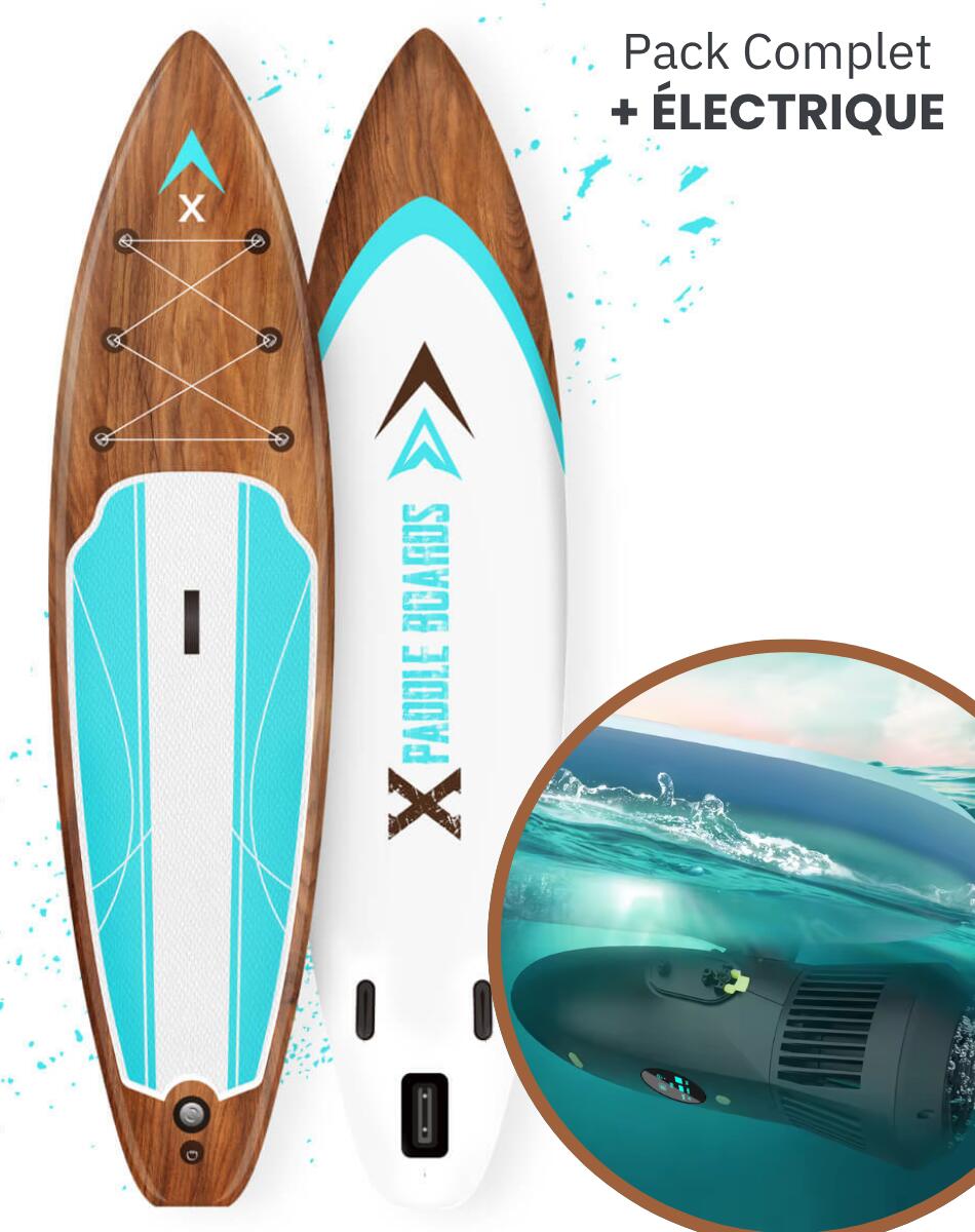 X PADDLE BOARDS Stand Up Paddle eléctrico E-Riviera 335 x 79 x 15 cm