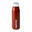 Garrafa de água térmica PANTONE com indicação da temperatura Barn Red