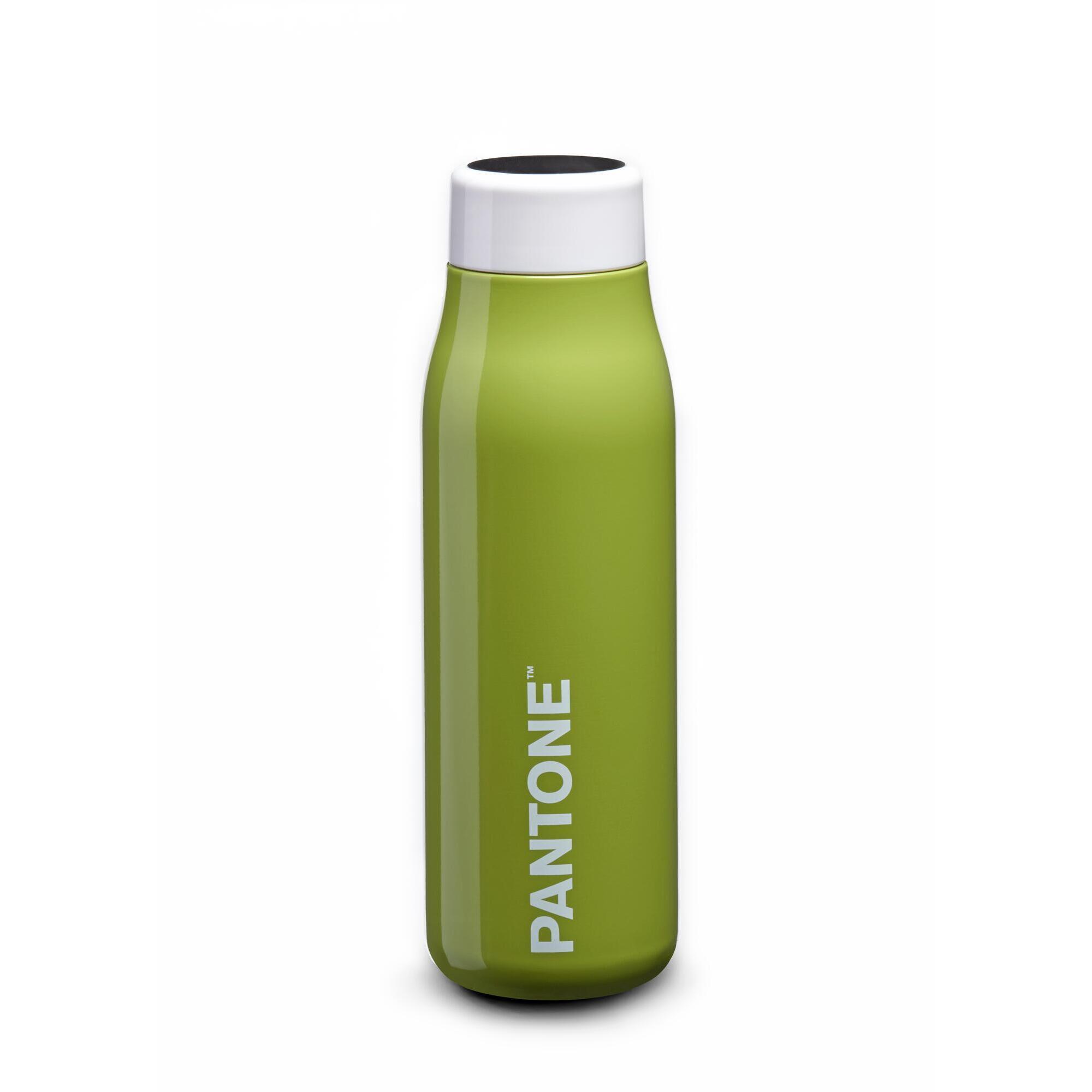 Pantone - Bouteille D'Eau Thermale Pantone Avec Indication De Température Vert - Bouteille Isotherme - Vert - 500 Ml - Decathlon