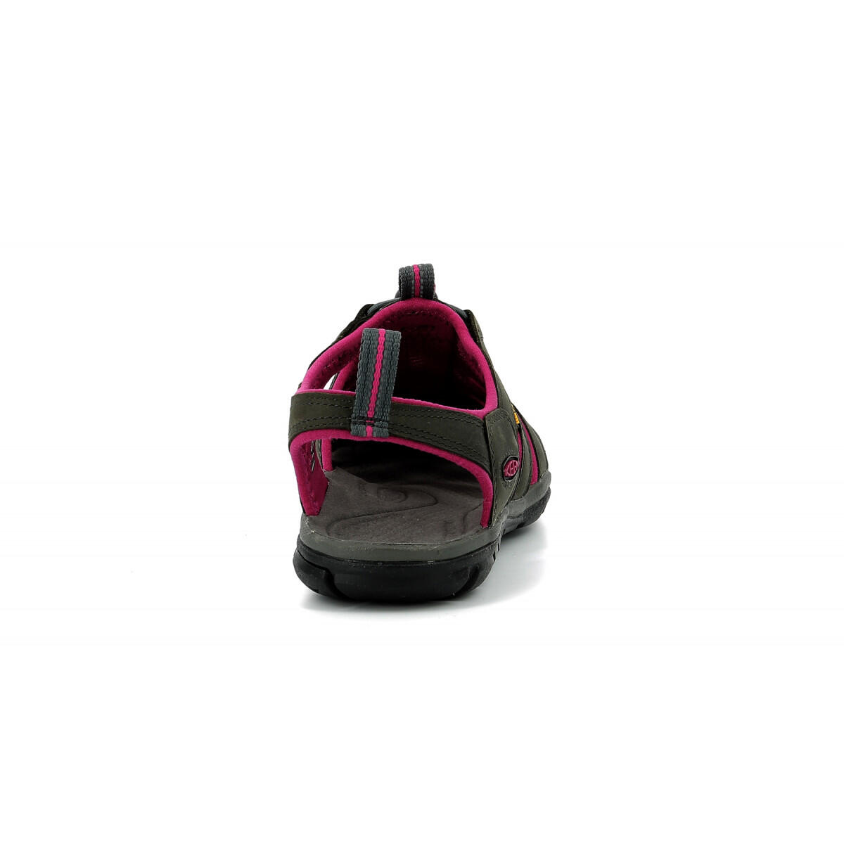 Dames CLEARWATER CNX LEATHER W Sandaal Mineraalblauw/Geel 3/6