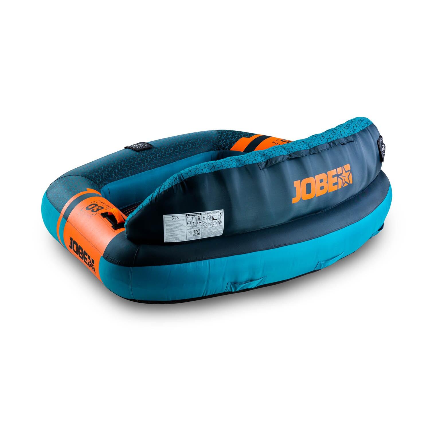 Bouée Tractée Jobe Proton 3 Places – Rouge, Ultra Stable Et Confortable