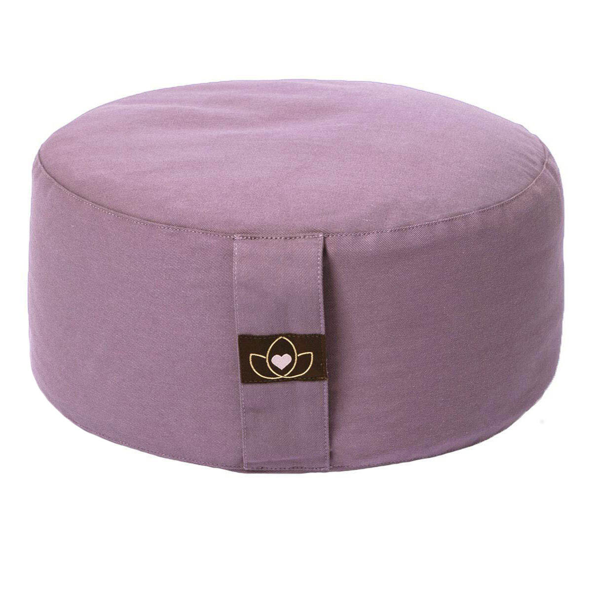 Lotus Meditatiekussen eco lavendel rond 5/5