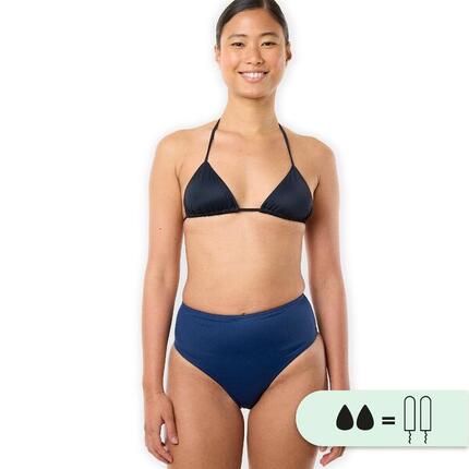 Culotte de Bain Menstruel taille haute - Flux moyen