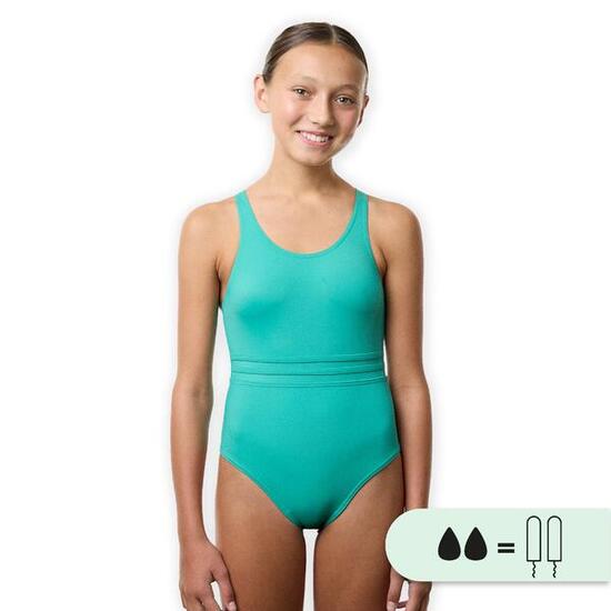 Costume mestruale 1 pezzo Adolescenti - Flusso medio