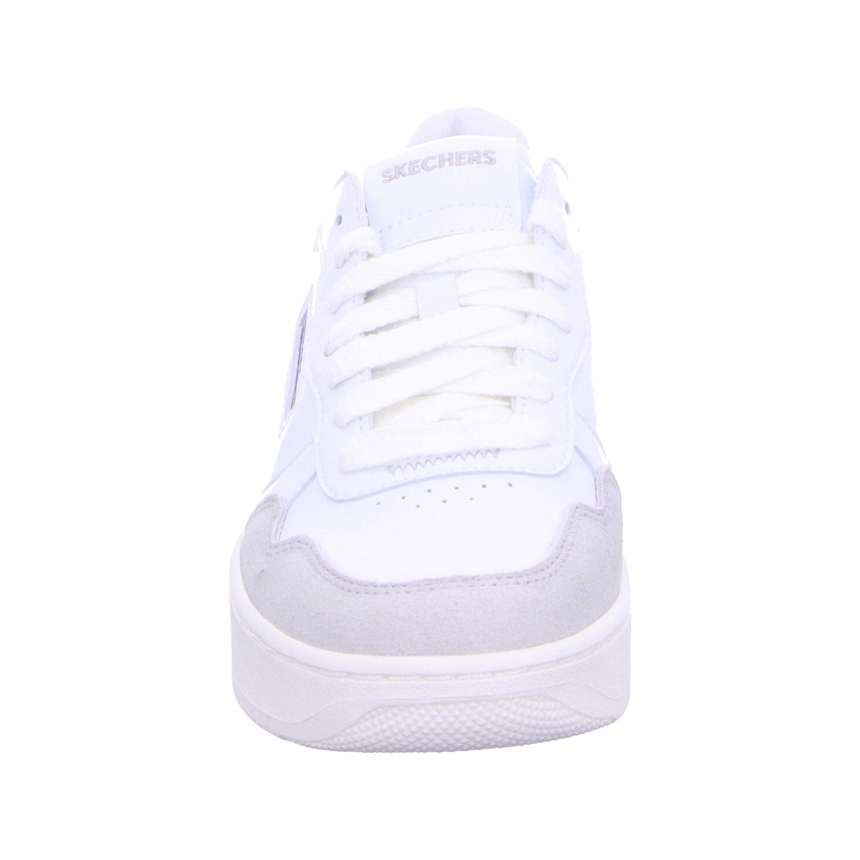 Chaussures Femmes Skechers Court 20 blanc 5/5