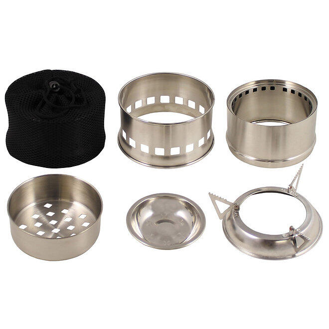 Fox Outdoor - "Outdoor" Houtbrander - met RVS Behuizing 5/5