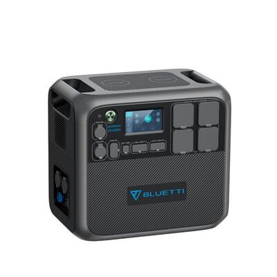 BLUETTI AC200MAX 2200 W. 2048 Wh LiFePO4-Solargenerator für Wohnmobile. Camping