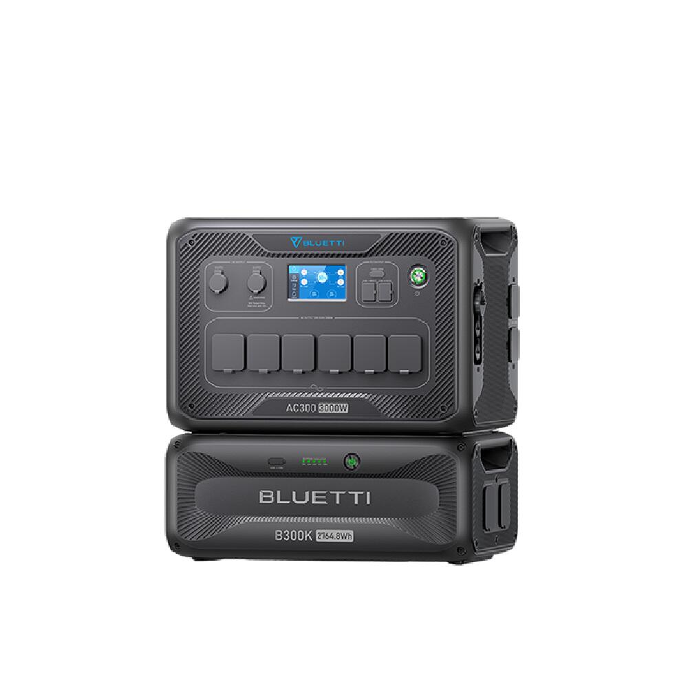 BLUETTI AC300+B300K 3000W/2764,8Wh erweiterbarer Akku, für Camping, Notfall 1/7