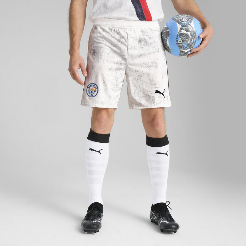 Męskie szorty KIDSUPER × MANCHESTER CITY PUMA White Black