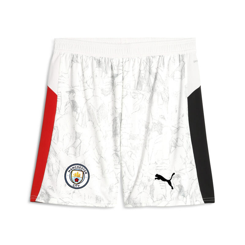 Męskie szorty KIDSUPER × MANCHESTER CITY PUMA White Black