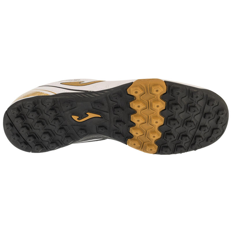 Ghete fotbal Joma Aguila 2502 Blanco Oro TF