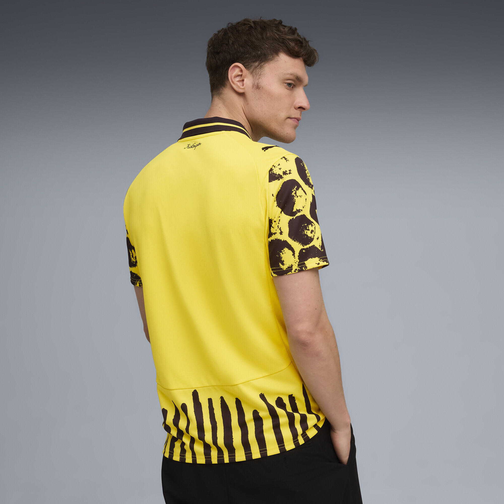 Pánské fotbalové tričko krátký rukáv regular Kidsuper X Borussia Dortmund PUMA 5/7