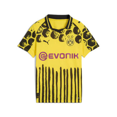Maglia KIDSUPER x BORUSSIA DORTMUND per ragazzi PUMA Faster Yellow Black