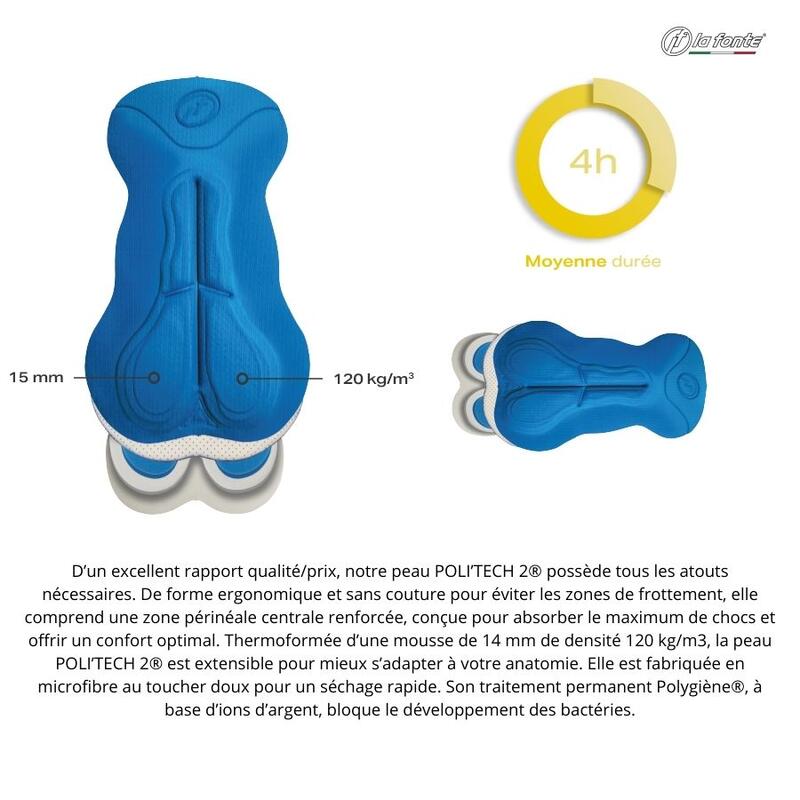 Cuissard cyclisme unisexe - ESSENTIEL